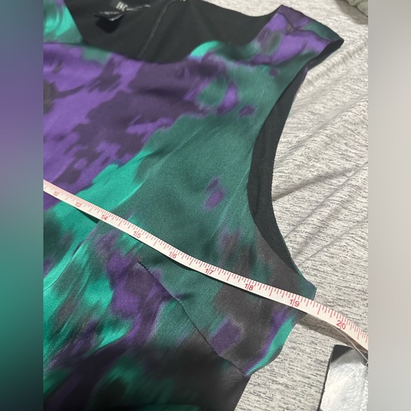 INC International Concepts || NWT || Voltage Blurred Lilac Dress - Picture 4 of 10